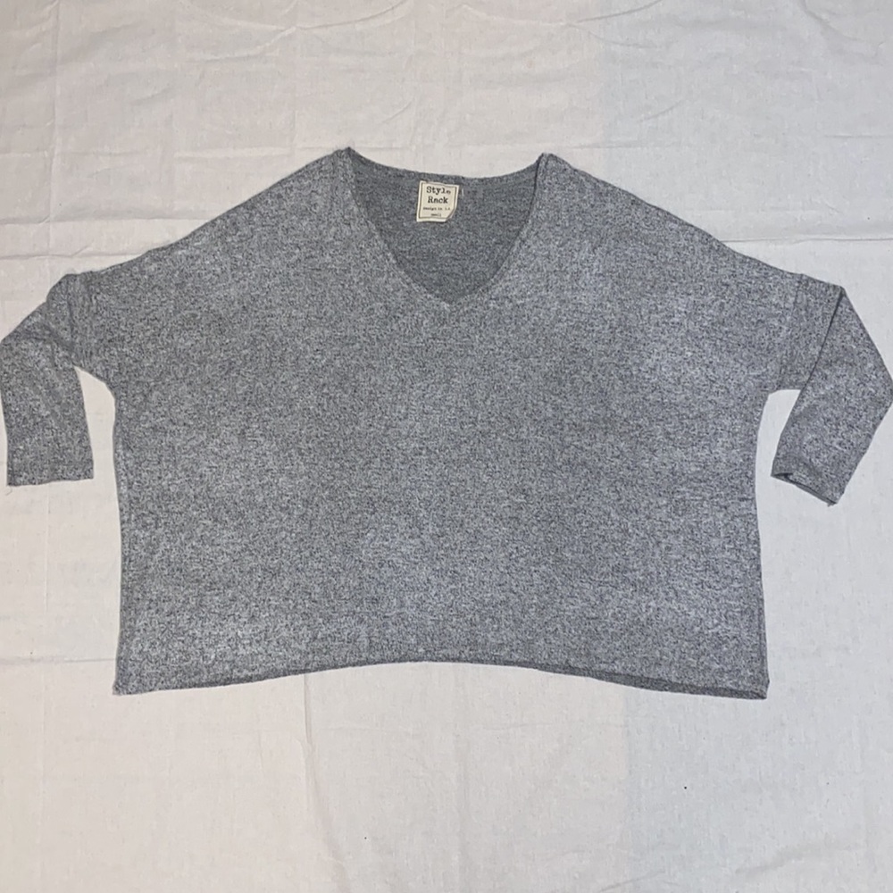 Style Rack Drop Shoulder Long Sleeve Shirt - Picture 5 of 12